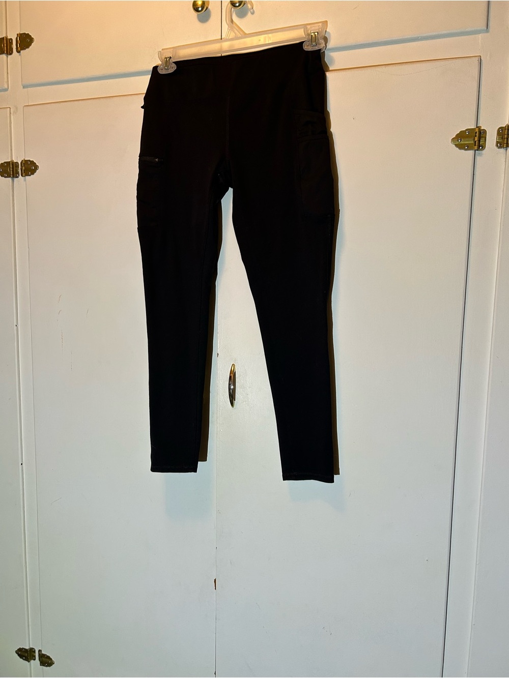 Carhartt Black Fitted Force Utility Leggings with Logo Patch